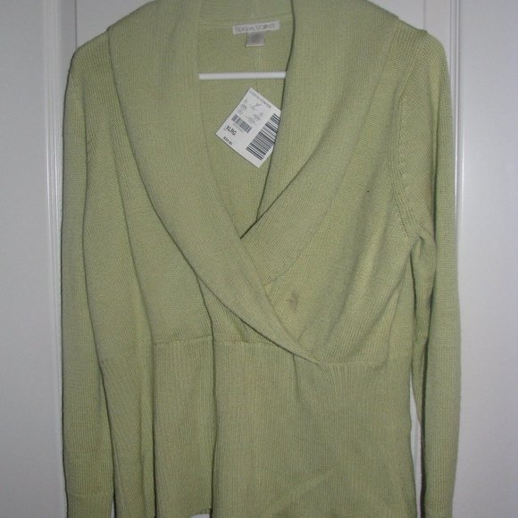 Casual Corner Ribbed Knit Sweater NWT Sz XL - Picture 2 of 4
